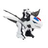 eng pl Dinosaur Tyrannosaur Robot Interactive Remote Control K18 Programming White 8451 3