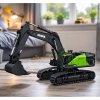 eng pl Huina 1593 Green RC Excavator 1 14 14018 4