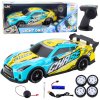 eng pl RC Remote Controlled Sports Car with Illuminated Drift Body Turquoise 23069 1