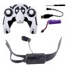 eng pl TOOBY Robot Dog Remote Controlled RC 360 Lights Sounds Black and White 27915 7