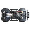 RC auto 1:8 ALLRock H8 V2 PRO Scale Crawler ARTR modro/oranžový