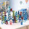 Magnetická stavebnice kuličkodráha Magic Blocks 118 dílků – kreativní 3D set