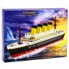 Stavebnice Titanic 3327 dílků – velký model lodě 60 cm