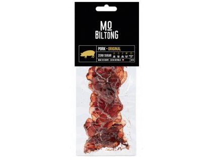 MO jerky - biltong sušené maso vepřové original bez cukru