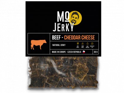 MO jerky sušené maso hovězí cheddar cheese
