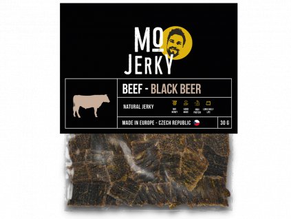 MO jerky sušené maso hovězí black beer