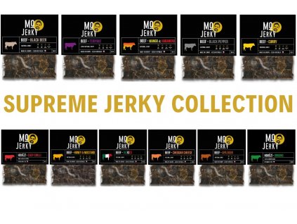 MO jerky sušené maso supreme jerky collection