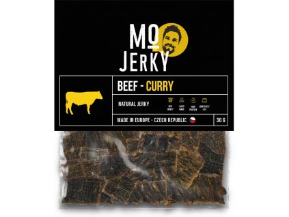 MO jerky sušené maso hovězí kari
