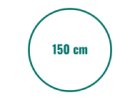 150 cm kruh