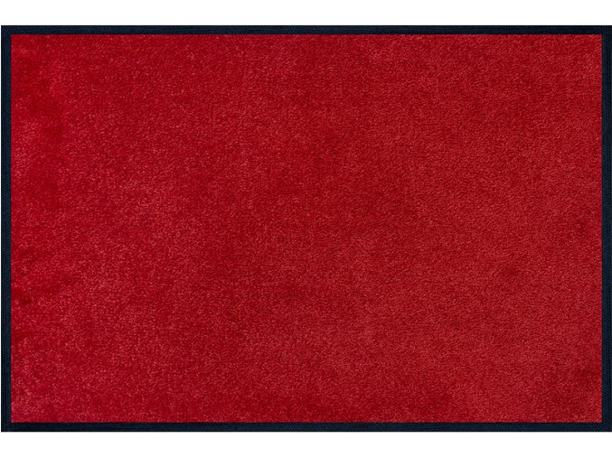 Jednobarevná rohož red