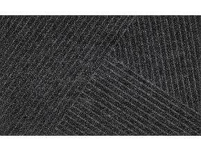 Ekologická rohož stripes dark grey