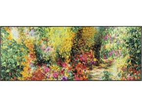 luxusní květinová rohož primavera