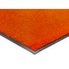 jednobarevná rohož burnt orange detail