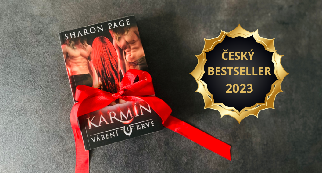Kniha Karmín vyhrála Český Bestseller v kategorii Erotická literatura pro rok 2023