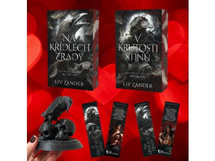 Sběratelská edice – série Havraní dvůr | Liv Zander komplet tištěné knihy