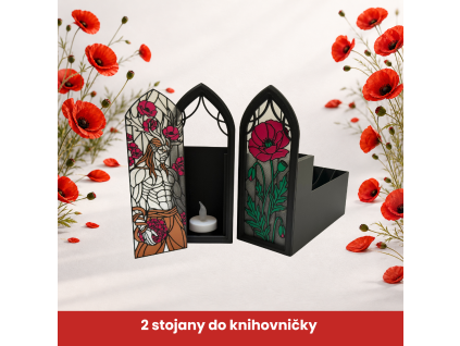 Moje stojany do knihovničky – Jaga a ďábel