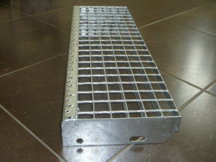 Schodiskový stupeň SP/34x38/30x2/1000x270, Zn DIN 24531