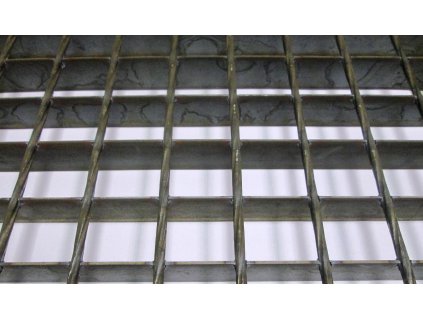 Podlahový oceľový rošt SP/34x38/30x3/900x1000, bez povrchovej úpravy