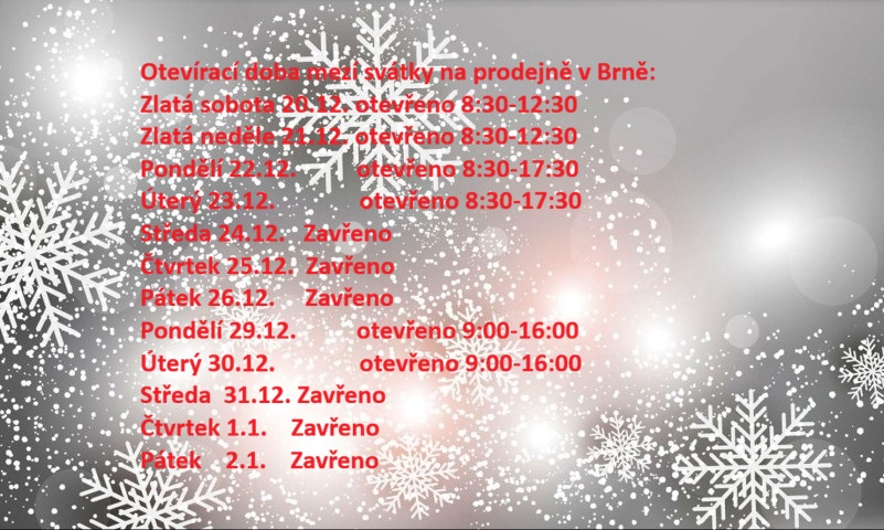 Otevírací doba v Brně na prodejně