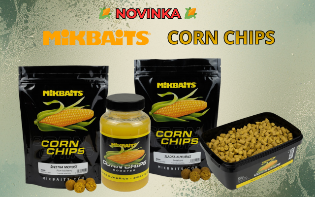 Novinka Mikbaits Corn Chips