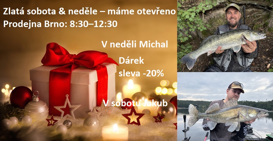 Zlatá sobota a neděle otevřeno