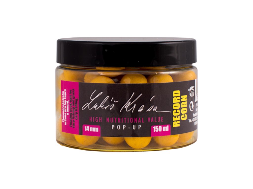 LK Baits Pop Up Boilies Lukas Krasa Record Corn 14mm 150ml (Variant LK Baits Pop Up Boilies Lukas Krasa Record Corn 14mm 150ml)