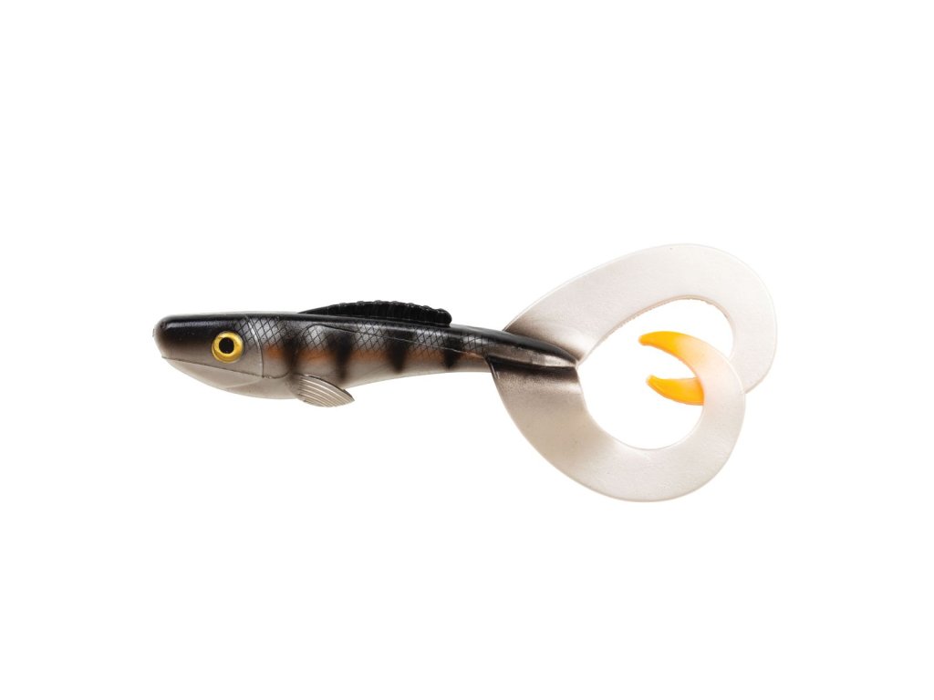 Gumová nástraha Abu Garcia Beast Twin Tail 17cm - 1ks (Varianta Beast Twin Tail 17cm Vintage Perch)