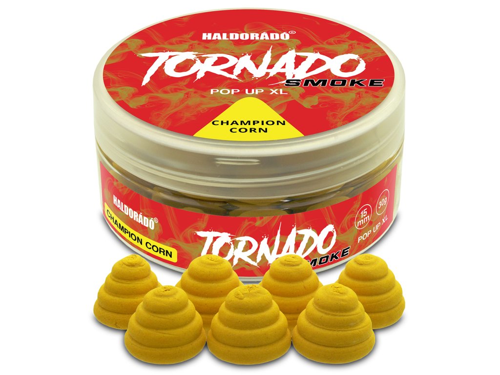 Haldorádó Pop-Up Tornado Smoke XL 30g 15mm (Varianta Haldorádó Pop-Up Tornado Smoke XL 30g 15mm Champion Corn)