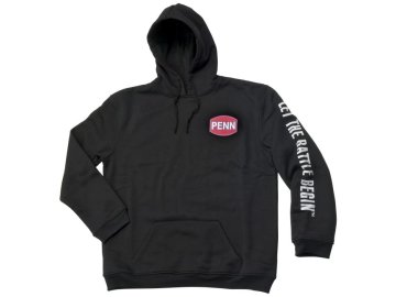 HOODY BLACK M (mikina s kapucí)