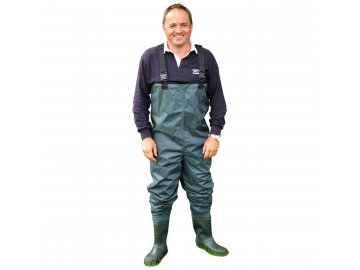 Prsačky Shakespeare Sigma Nylon PVC Chest Wader Cleated Sole vel. 12