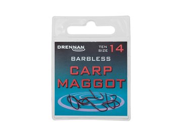 Drennan háčky bez protihrotu Carp Maggot Barbless vel. 18 (Variant Drennan háčky bez protihrotu Carp Maggot Barbless vel. 18)