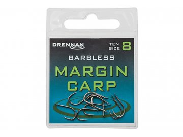 Drennan háčky bez protihrotu Margin Carp Barbless vel. 20