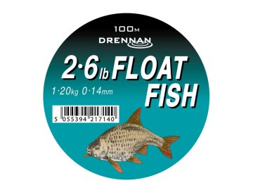 Drennan vlasec Float Fish 100m 2,6lb 0,14mm (Variant Drennan vlasec Float Fish 100m 2,6lb 0,14mm)