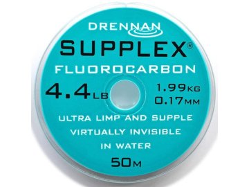 Drennan vlasec Supplex fluorocarbon 50m 2,6lb 0,13mm (Variant Drennan vlasec Supplex fluorocarbon 50m 2,6lb 0,13mm)