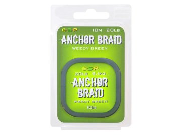 ESP návazcová šňůrka Anchor Braid Weedy Green 20lb, 10 m (Variant ESP návazcová šňůrka Anchor Braid Weedy Green 20lb, 10 m)