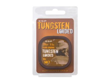 ESP šňůrka Tungsten Loaded 10m 20lb 9,1kg Camo Brown Soft (Variant ESP šňůrka Tungsten Loaded 10m 20lb 9,1kg Camo Brown Soft)
