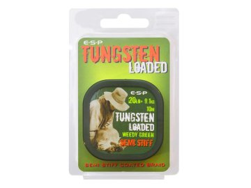 ESP šňůrka Tungsten Loaded 10m 20lb 9,1kg Weedy Green Semi Stiff (Variant ESP šňůrka Tungsten Loaded 10m 20lb 9,1kg Weedy Green Semi Stiff)