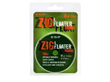 ESP vlasec Zig&Floater Mono 100m 8lb 0,23mm 3,6kg (Variant ESP  vlasec Zig&Floater Mono 100m 8lb 0,23mm 3,6kg)