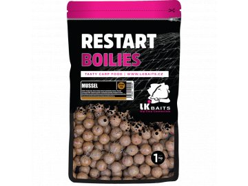 LK Baits ReStart Boilies Mussel 20 mm, 1kg