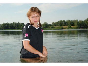 LK Baits Triko černo/bílé vel.M