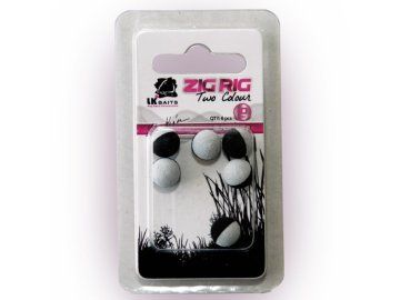 LK Baits ZIG RIG Pop–Up 10 mm – Black/White