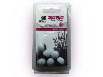 LK Baits ZIG RIG Pop–Up 14 mm – Black/White