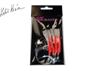 LK Baits Návazec na moře 3/0 0,60/0,45mm červeno-bílý (Variant LK Baits Návazec na moře 3/0 0,60/0,45mm červeno-bílý)