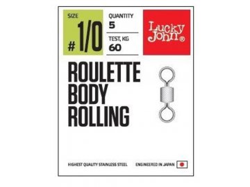 Lucky John obratlíky Roulette Body Rolling vel. 6 10ks