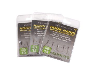 Hook Hairs with Quickstops Barbless (Velikost 10)