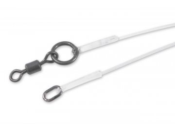 Carp´R´Us Návazec 360°Stiff Link 16,5cm, 50lb (Varianta Carp´R´Us Návazec 360° Stiff Link - Oval Ring & 360° Swivel - 16,5cm, 50lb, 2ks)