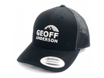 Kšiltovka Geoff Anderson SnapBack síťová s logem černá