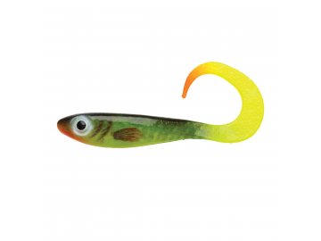 Gumová nástraha Abu Garcia Svartzonker McPerch Curly Real Series 11cm - 1ks (Varianta MCPERCH CURLY SVARTZONKER 11CM SMOKING HOT PIKE)