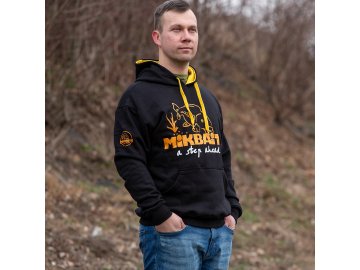 Mikbaits oblečení - Mikina Fans team černá (Varianta Mikina Fans team černá L)