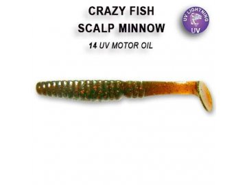 Scalp Minnow 13cm (Varianta Scalp Minnow 13cm barva 14 motor oil)